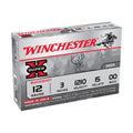 Winchester Super-X 12 Gauge Ammunition 3" #00 1210 fps Buckshot Box of 5