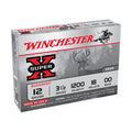 Winchester Super-X 12 Gauge Ammunition 3-1/2" #00 1200 fps Buckshot Box of 5