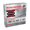 Winchester Super-X 410 Bore Ammunition 2-1/2" #000 1300 fps Buckshot Box of 5