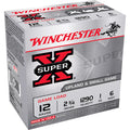 Winchester Super-X 12 Gauge Ammunition 2-3/4" #6 1 oz 1290 fps Box of 25