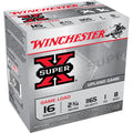 Winchester Super-X 16 Gauge Ammunition 2-3/4" #8 1 oz 1165 fps Box of 25