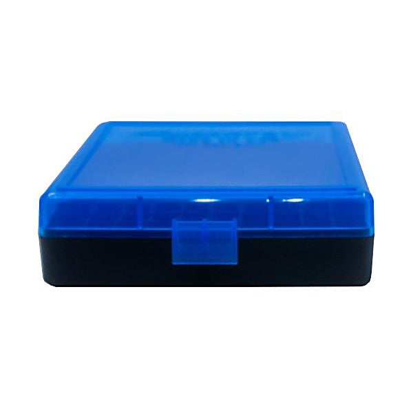 BERRY 380/9MM HINGED-TOP BOX 100-RND BLUE/BLK 50/c