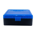 BERRY 38/357 HINGED-TOP BOX 100-RND BLUE/BLK 50/c