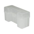 BERRY WSM HINGE-TOP BOX 20-ROUND CLEAR 50/cs