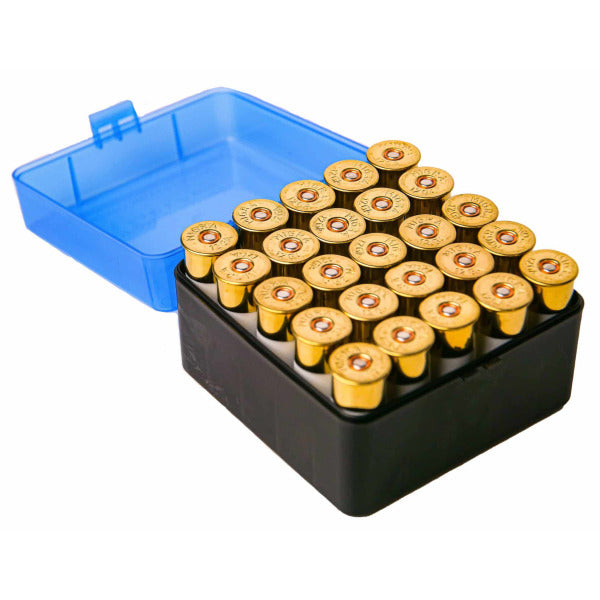 BERRY 12ga to 3.5" HINGED TOP BOX 25RD BLU/BLK 50cs