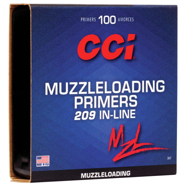 CCI 209 Muzzleloader Primers Box of 100