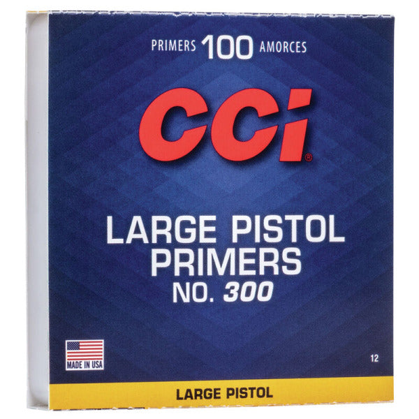 CCI #300 Large Pistol Primers Box of 1000