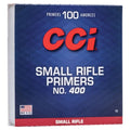 CCI #400 Small Rifle Primers Box of 1000