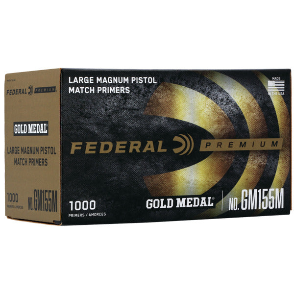 Federal Premium Gold Medal Match Large Pistol Magnum Primers Box of 1000
