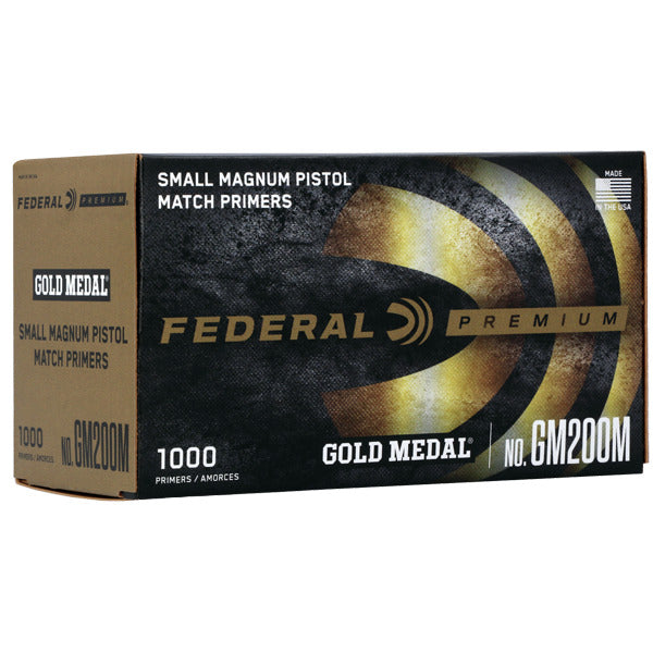 Federal Premium Gold Medal Match Small Pistol Magnum Primers Box of 1000