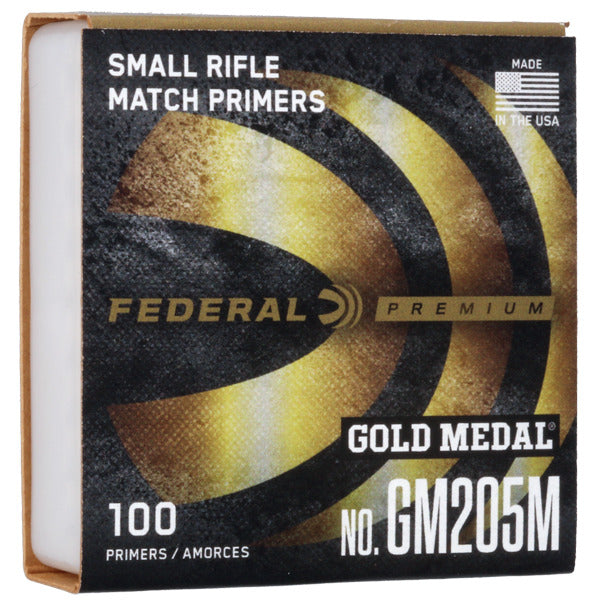 Federal Premium Gold Medal Match Small Rifle Primers Box of 1000