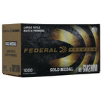Federal Premium Gold Medal Match Large Rifle Primers Box of 1000