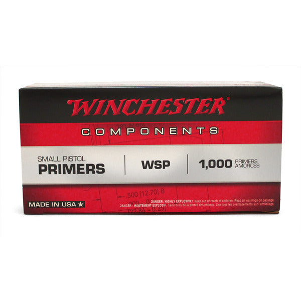 Winchester Small Pistol Primers Box of 1000