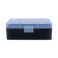 BERRY 38/357 HINGED-TOP BOX 50-RND CLEAR/BLK 50/c