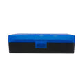 BERRY 10MM/45 HINGED-TOP BOX 50-RND BLUE/BLK 50/cs