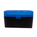 BERRY 243/308 HINGED-TOP BOX 50-RND BLUE/BLK 50/cs
