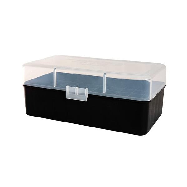 BERRY 45-70/SIMILAR HINGE TOP BOX 50rd CLR/BLK 30/c
