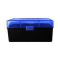 BERRY 3.25" OAL HINGE-TOP BOX 50rd BLUE/BLACK 30/cs