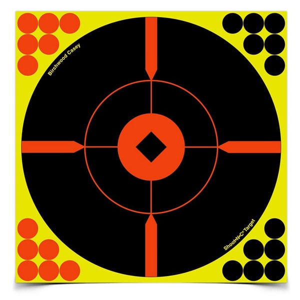 BIRCHWOOD-CASEY BMW SHOOT-NC 8" ROUND X BULL 50/PKG 3/CS