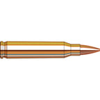 Hornady Superformance Match 5.56x45mm NATO Ammunition 75 Grain Boat Tail Hollow Point Box of 20