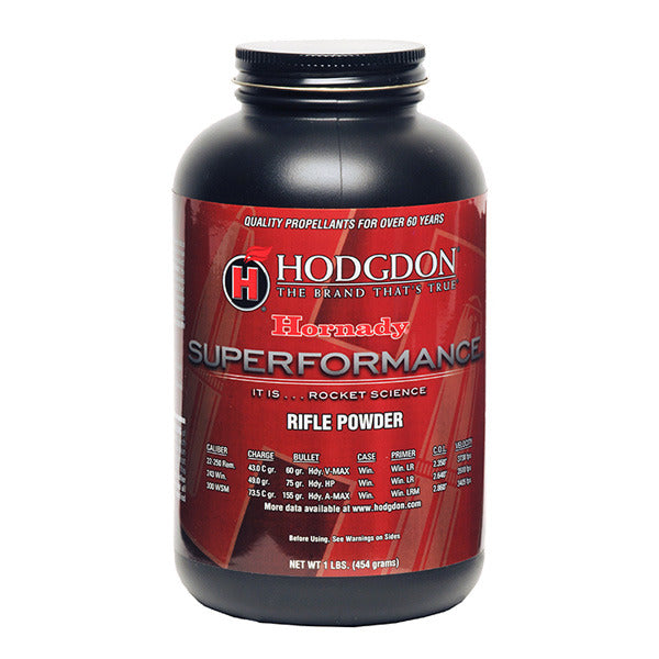 Hodgdon Hornady Superformance Smokeless Powder 1lb