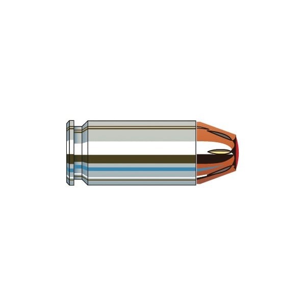 Hornady Critical Duty 40 S&W Ammunition 175 Grain FlexLock Polymer Tip Box of 20