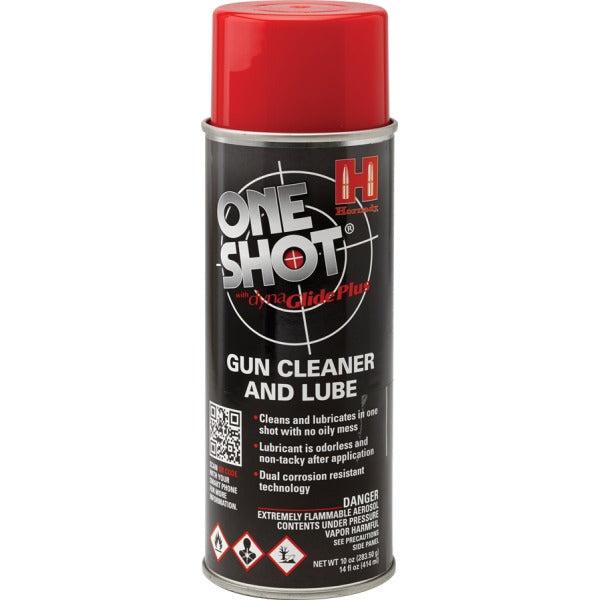 HORNADY ONE-SHOT GUN CLEANER 10oz AEROSOL 6/CS