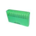 MTM RIFLE SLIP TOP 20rd LARGE/CLEAR GREEN 24/CS