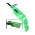 MTM GUN CLEANING PATCH CATCHER CLEAR GREEN 6/CS