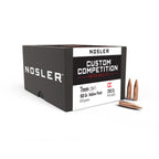 Nosler Custom Competition 28 Caliber, 7mm (.284 Diameter) Bullets 168 grain Boat Tail Hollow Point Box of 250