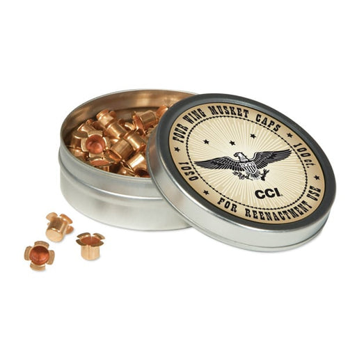 CCI 4 Wing #301 Musket Caps Case of 5000