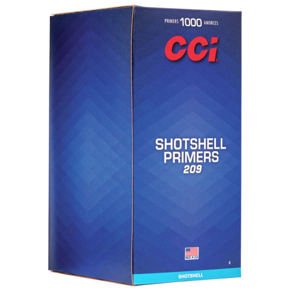 CCI 209 Shotshell Primers Box of 1000