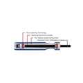 MONTANA X-TR 17-20c 36" ROD .156" 5x40 THREAD