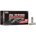 CCI AMMO 357 MAG 158g JHP BLAZER ALUM. 50/bx 20/cs
