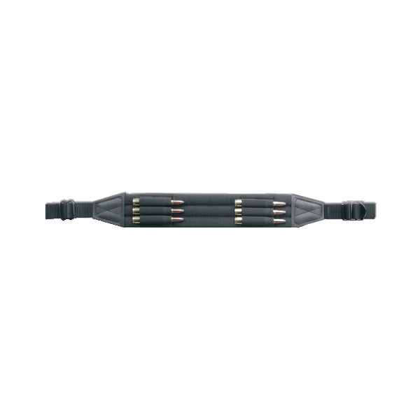 BUTLER CREEK RIFLE AMMO SLING BLK 48x1" 6 LOOPS