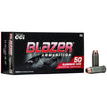 CCI Blazer Aluminum 45 Colt (Long Colt) Ammunition 200 Grain Jacketed Hollow Point Box of 50
