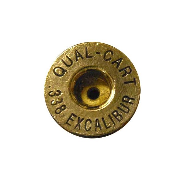 Quality Cartridge 338 Excalibur Brass Bag of 20