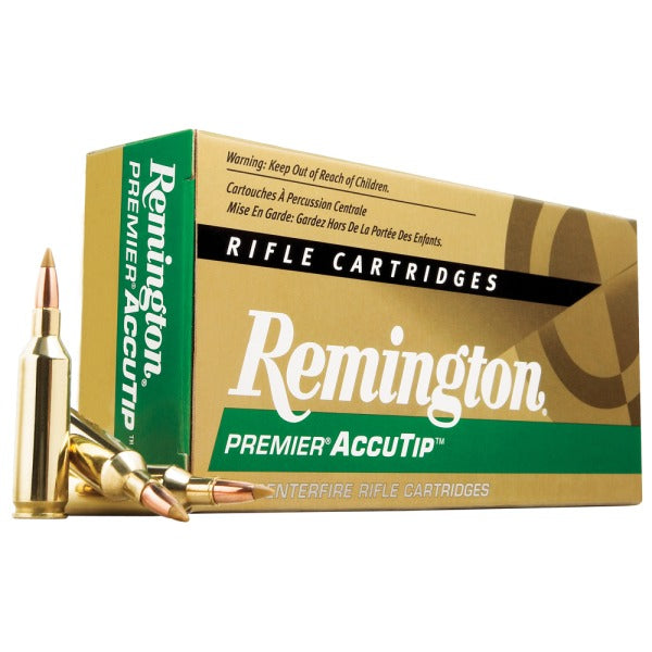 Remington Premier AccuTip-V 223 Remington Ammunition 55 Grain Polymer Tip Box of 20