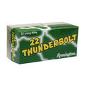 Remington Thunderbolt 22 Long Rifle Ammunition 40 Grain Lead Round Nose Box of 50