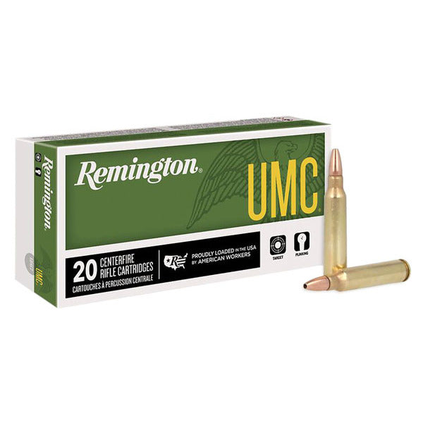 Remington UMC 223 Remington Ammunition 55 Grain Full Metal Jacket Box of 20