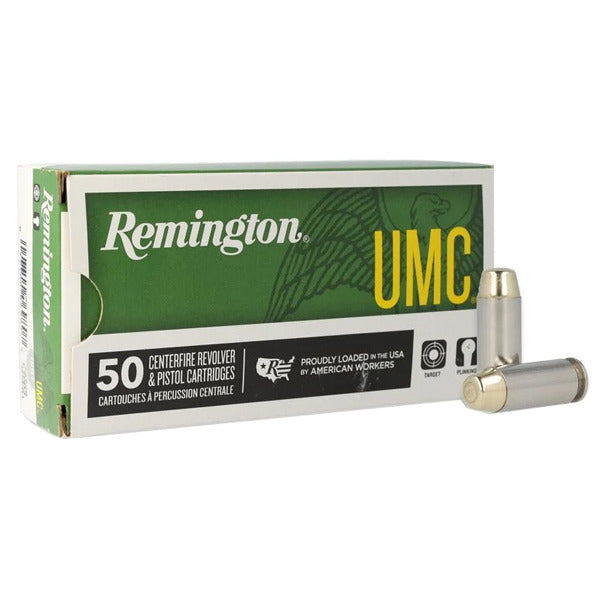 Remington UMC 10mm Auto Ammunition 180 Grain Full Metal Jacket Box of 50