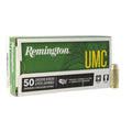 Remington UMC 40 S&W Ammunition 180 Grain Full Metal Jacket Box of 50