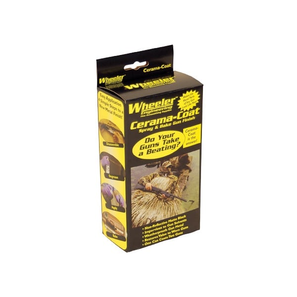 Wheeler Cerama Coat Black 4oz Aerosol