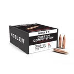 Nosler Custom Competition 30 Caliber (.308 Diameter) Bullets 220 grain Boat Tail Hollow Point Box of 100