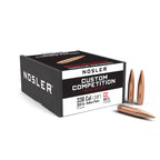 Nosler Custom Competition 338 Caliber (.338 Diameter) Bullets 300 grain Boat Tail Hollow Point Box of 100