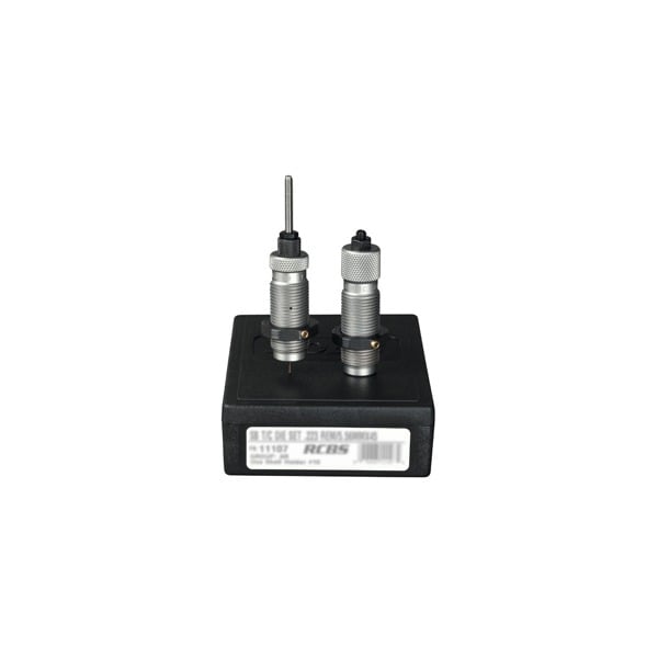 RCBS Small Base Taper Crimp 2 Die Set 204 Ruger