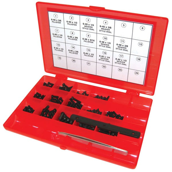 Pachmayr Master Gunsmith 142-Piece Scope Ring and Base Hex Head Screw Kit
