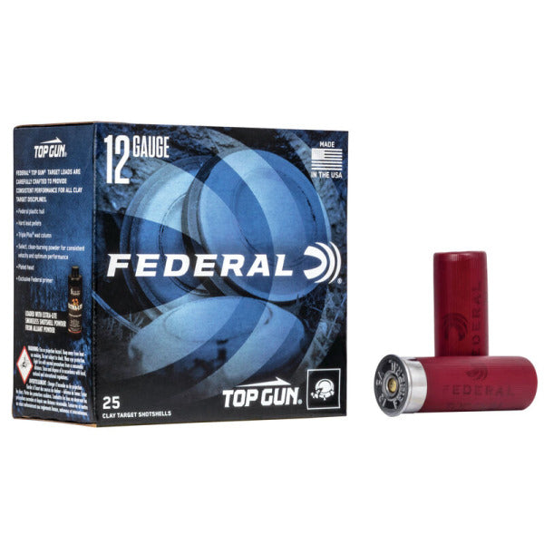 Federal Premium Top Gun 12 Gauge Ammunition 2-3/4" #8 7/8 oz 1200 fps Case of 250