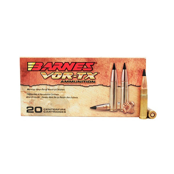 Barnes Vor-TX 300 AAC Blackout (7.62x35mm) Ammunition 110 Grain TAC-TX Polymer Tip Box of 20