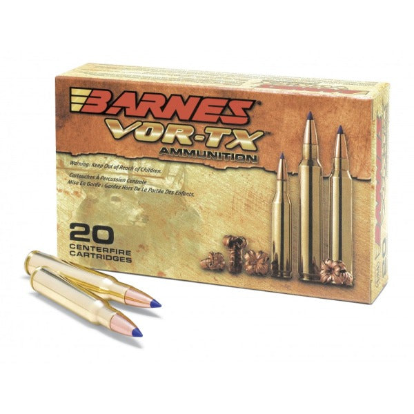 Barnes VOR-TX 300 Weatherby Magnum Ammunition 180 Grain Polymer Tip Box of 20